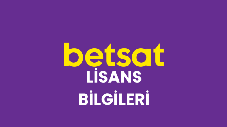 Betsat Lisans Bilgileri