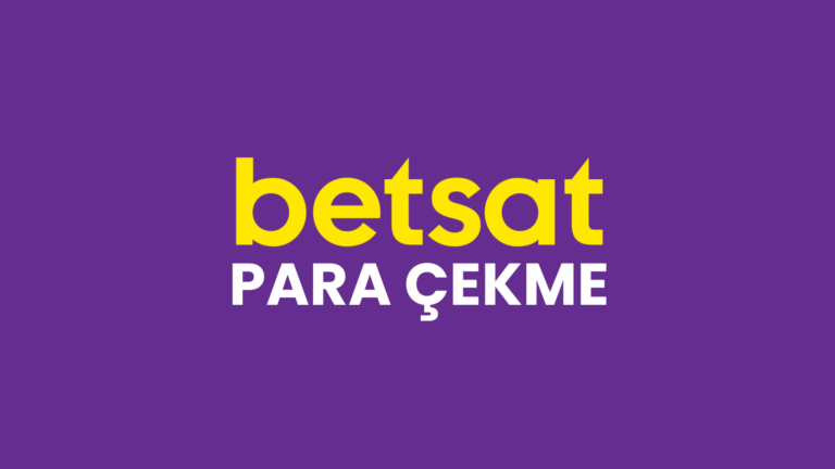 Betsat Para Çekme